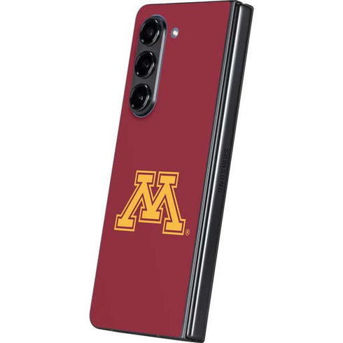 University of Minnesota M Logo Galaxy Z Fold5 5G Skin